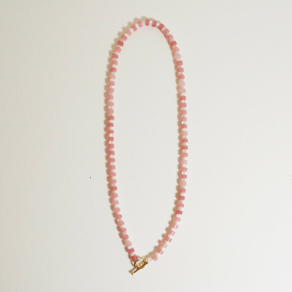 Strawberry Quartz - The Candy Necklace