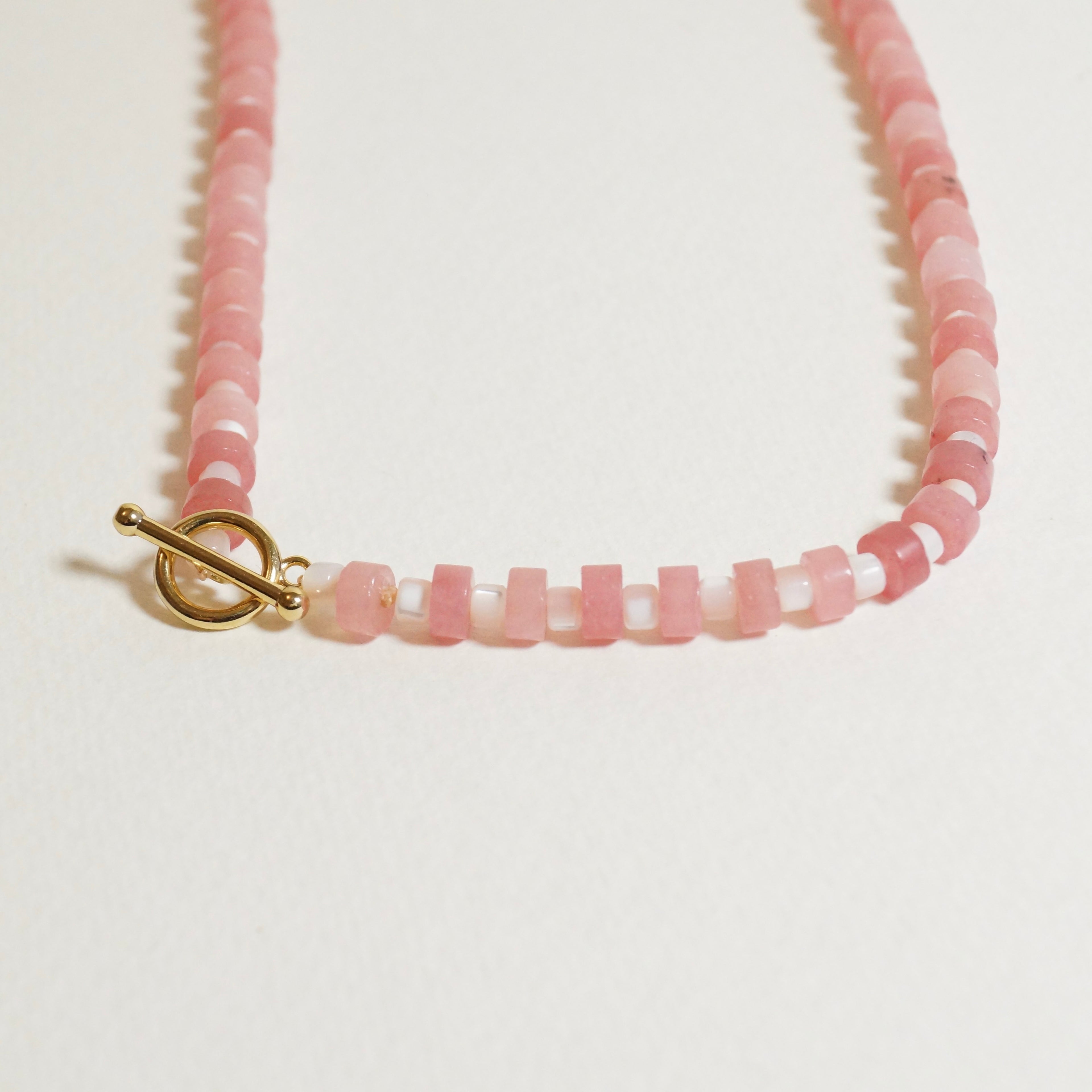 Strawberry Quartz - The Candy Necklace