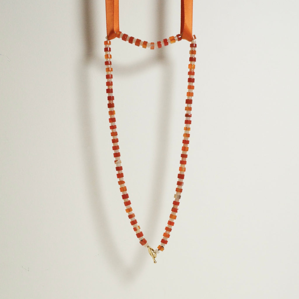 Red Agate - The Candy Necklace
