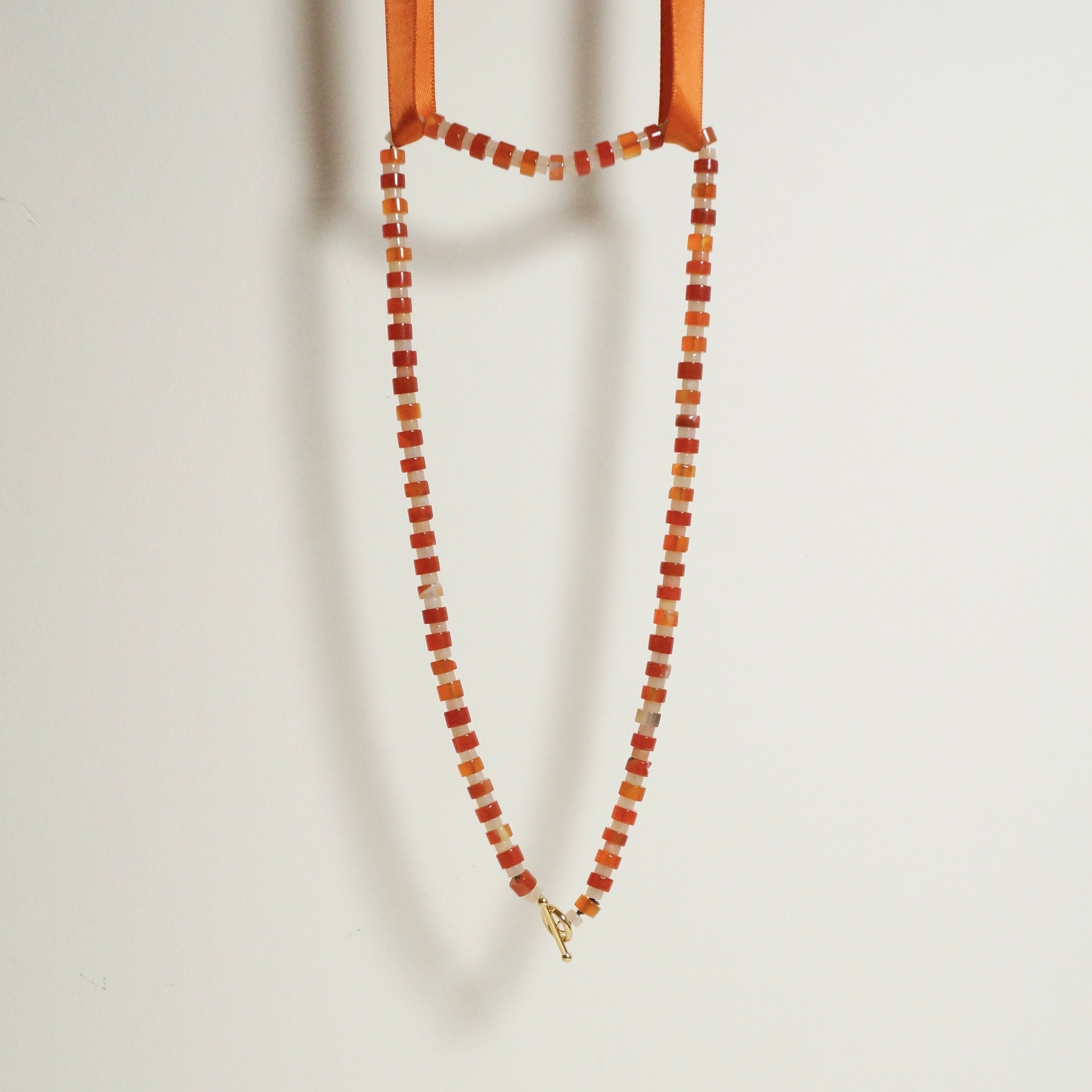 Red Agate - The Candy Necklace