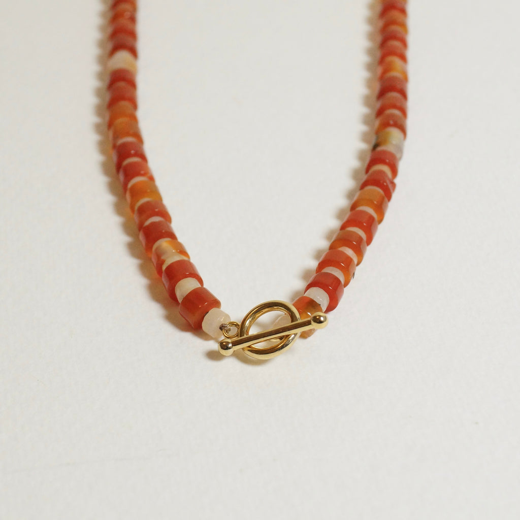 Red Agate - The Candy Necklace