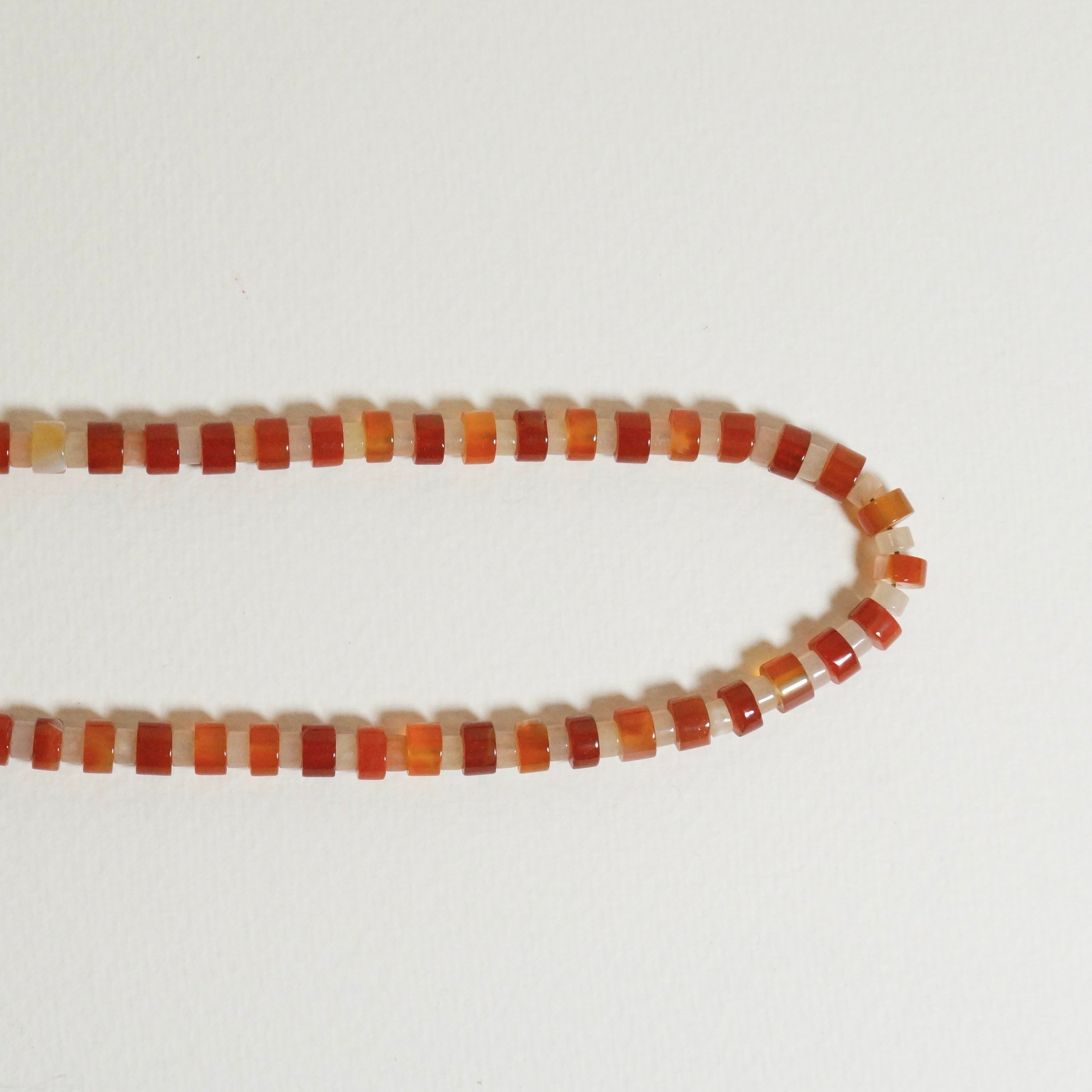 Red Agate - The Candy Necklace