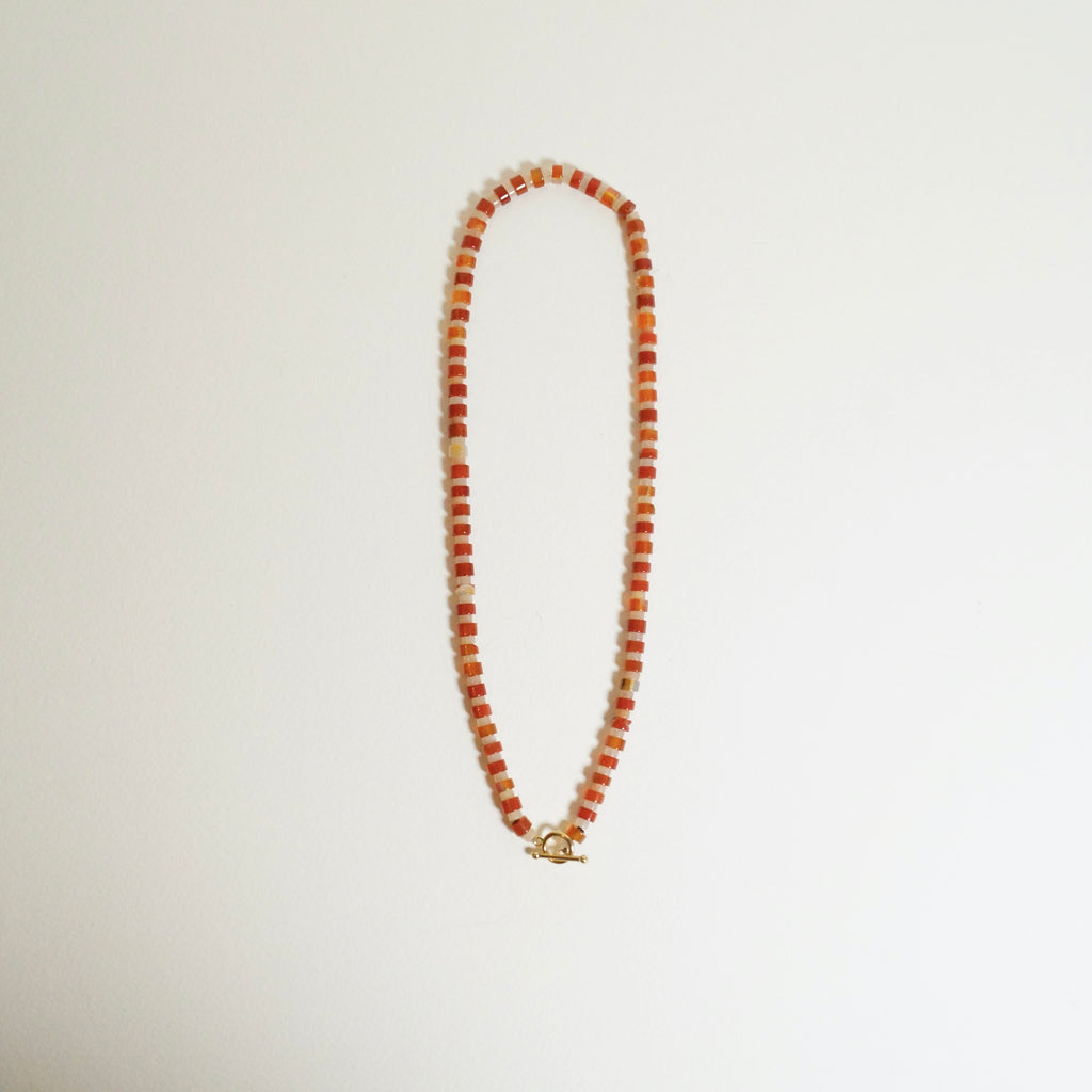 Red Agate - The Candy Necklace