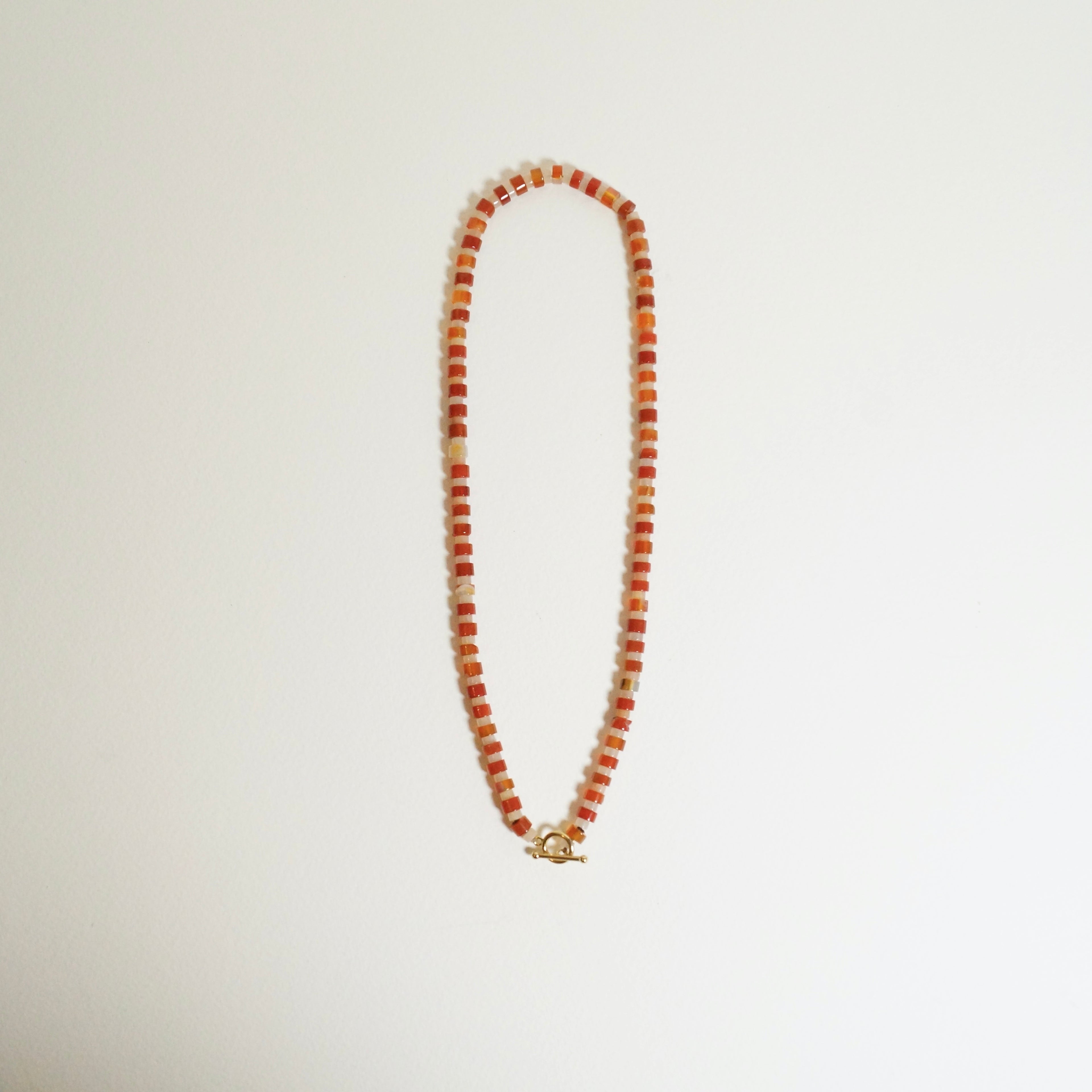 Red Agate - The Candy Necklace