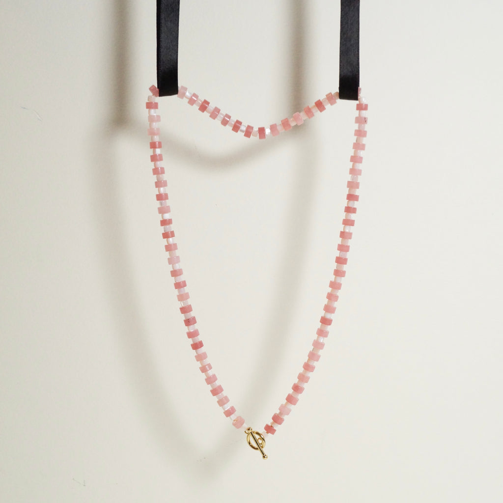 Strawberry Quartz - The Candy Necklace