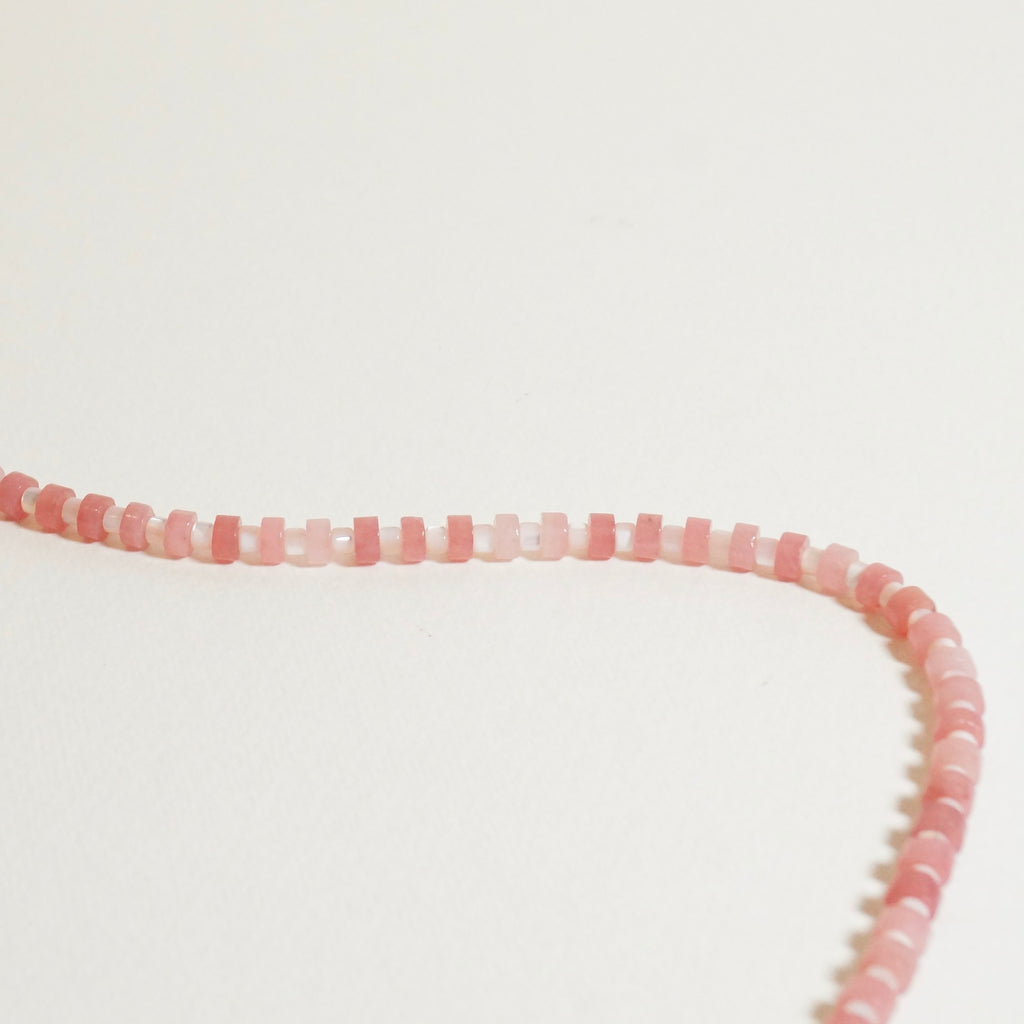 Strawberry Quartz - The Candy Necklace
