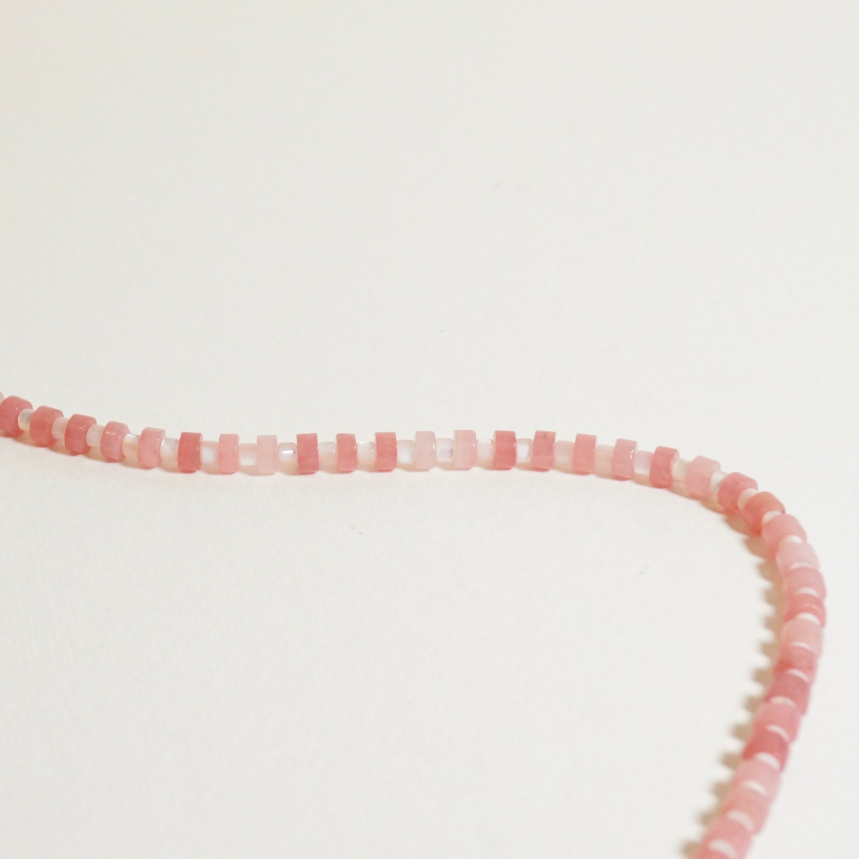 Strawberry Quartz - The Candy Necklace